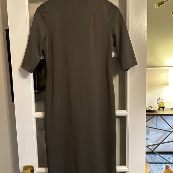 Alice + Olivia Olive, Delora Fitted Midi Dress - Picture 5 of 5